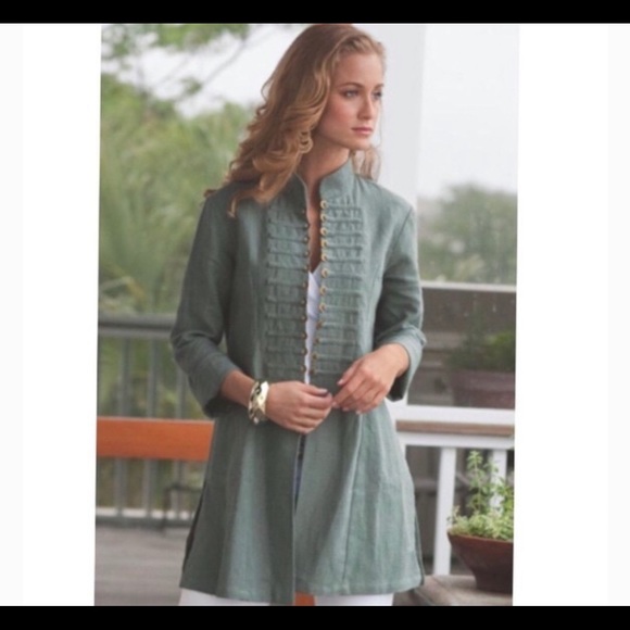 NWOT military inspired coat - Picture 3 of 5